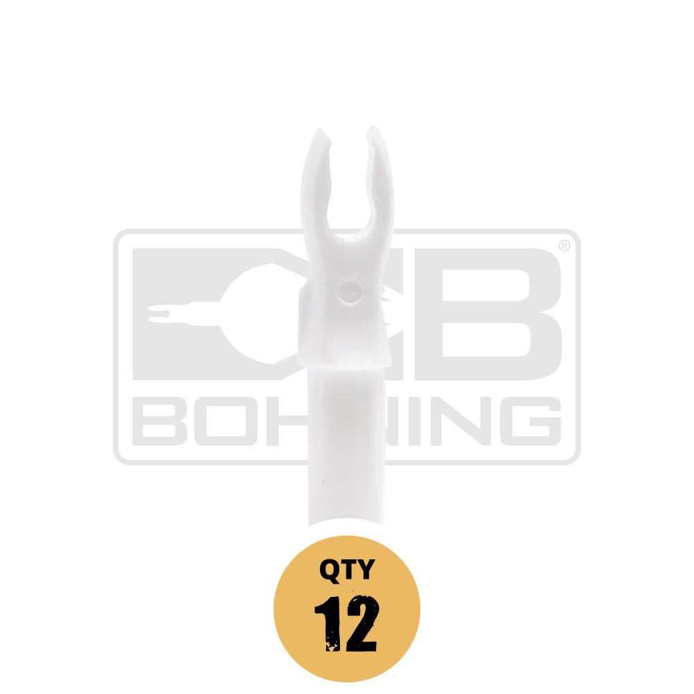 bohning arrow a nock white