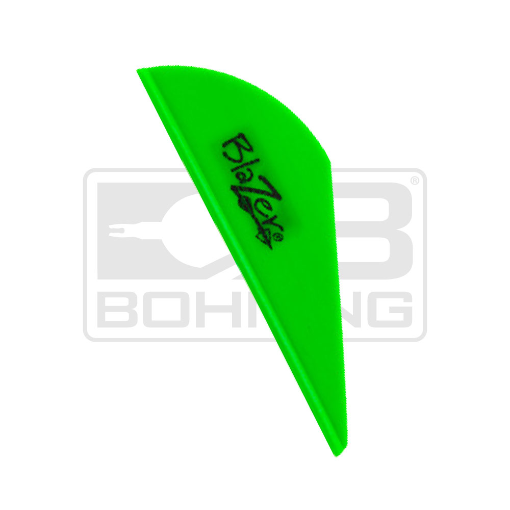 bohning arrow blazer vane 2inch green