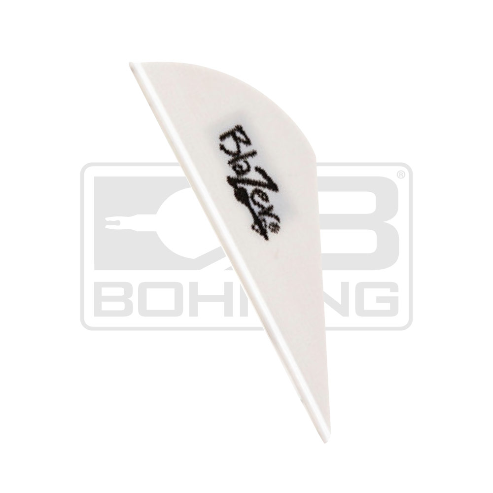 bohning arrow blazer vane 2inch white