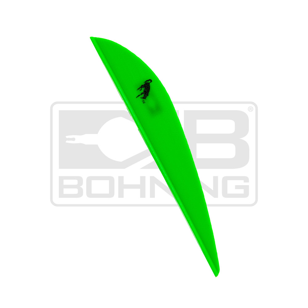 bohning arrow bronco vane 3inch green