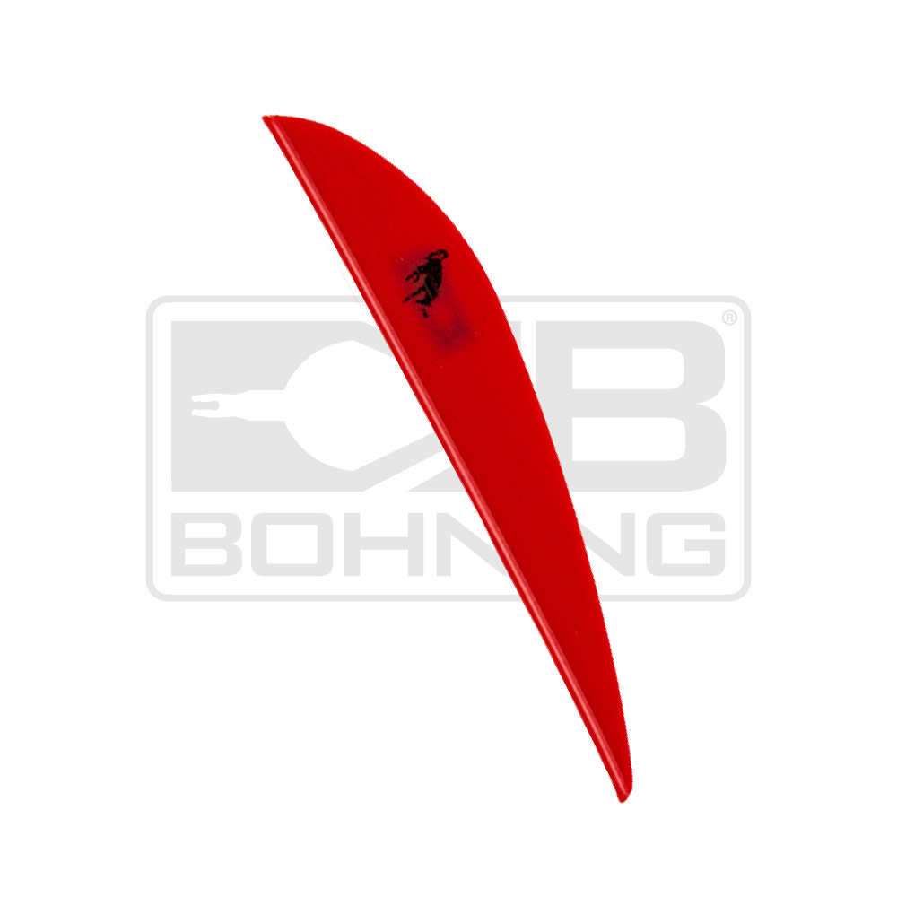 bohning arrow bronco vane 3inch red