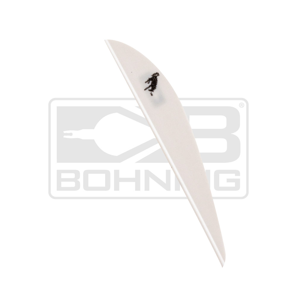bohning arrow bronco vane 3inch white