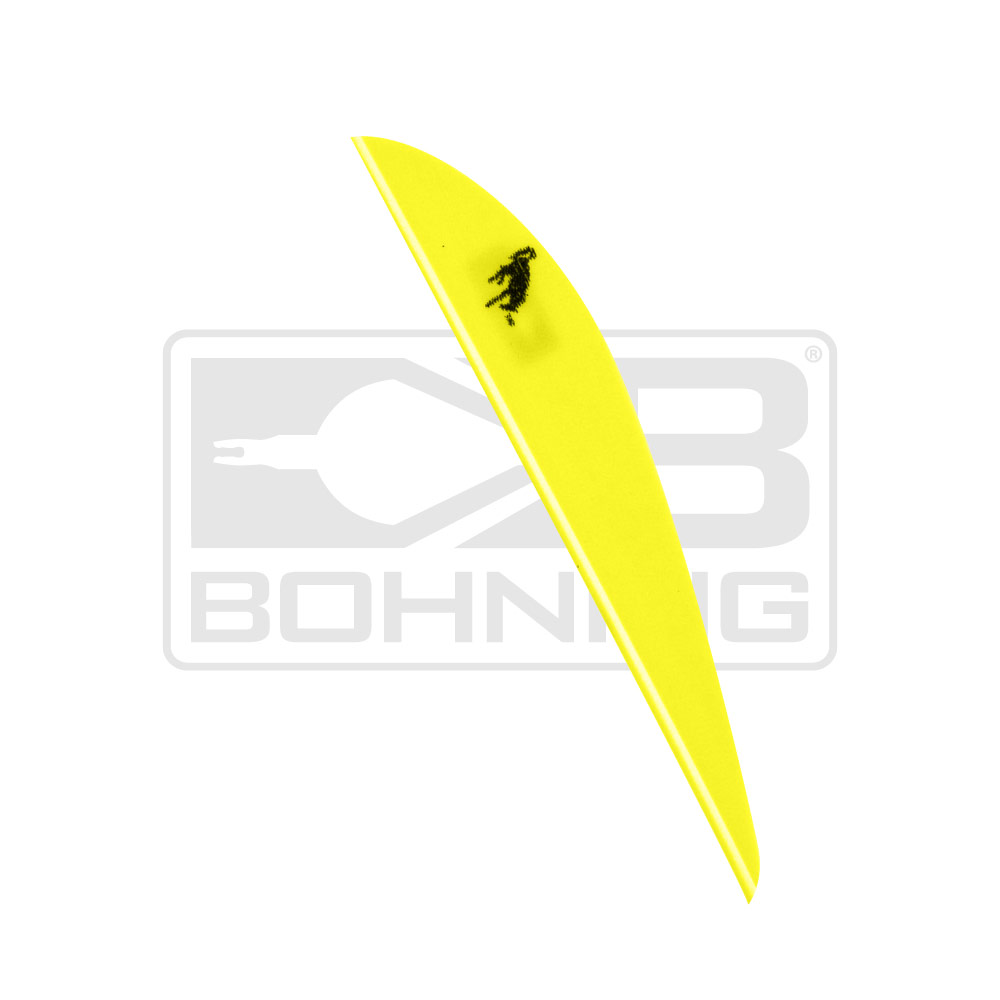 bohning arrow bronco vane 3inch yellow