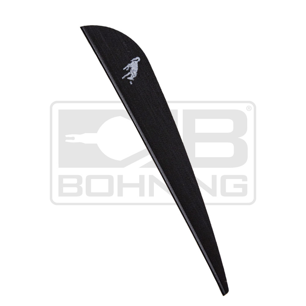 bohning arrow bronco vane 4inch black