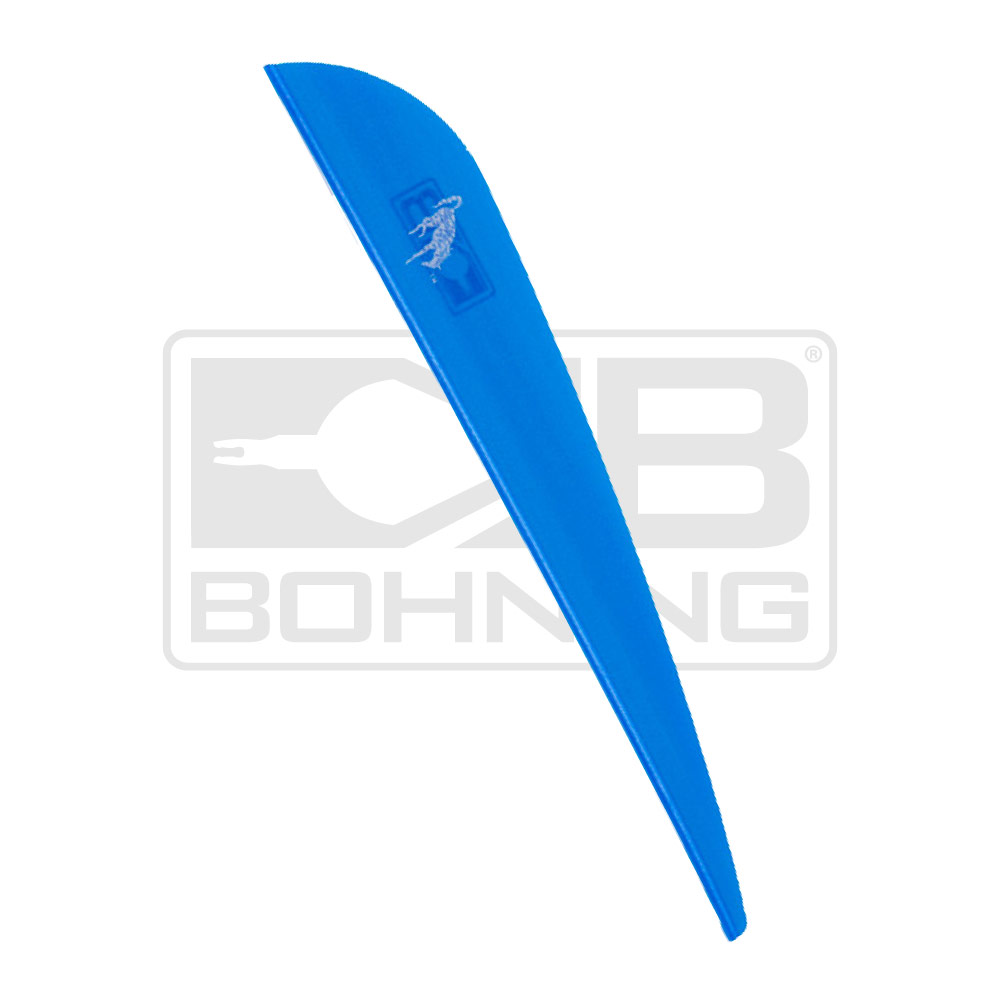 bohning arrow bronco vane 4inch blue