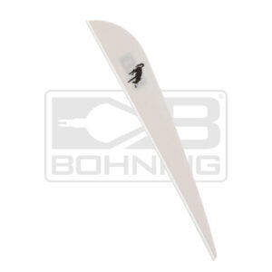 bohning arrow bronco vane 4inch white