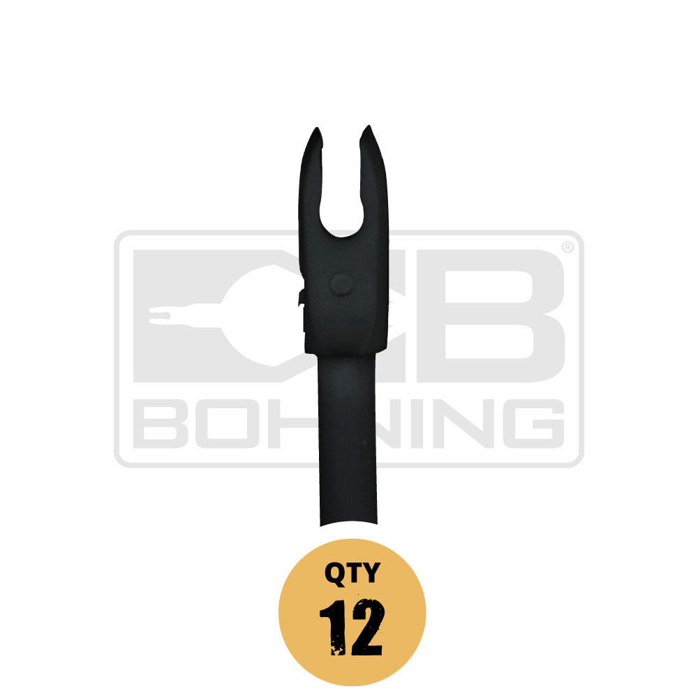 bohning arrow f nock black