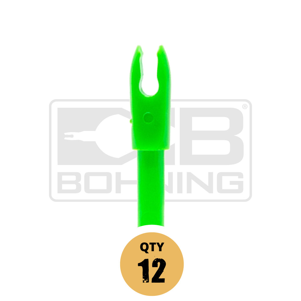 bohning arrow f nock green