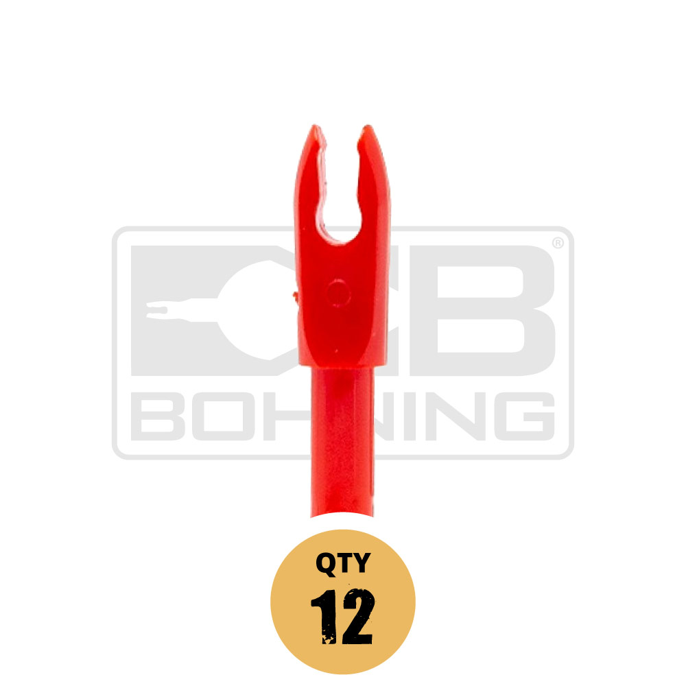 bohning arrow f nock red