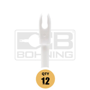 bohning arrow f nock white