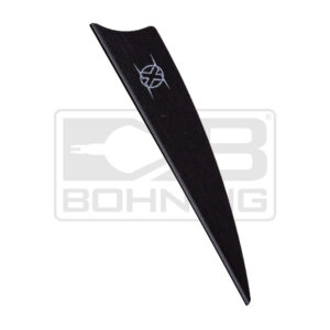 bohning arrow x vane 3inch black