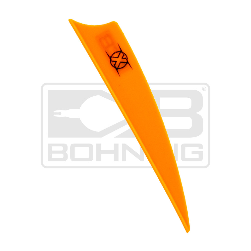 bohning arrow x vane 3inch orange