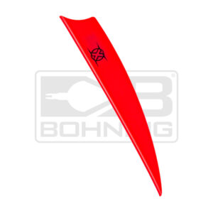 bohning arrow x vane 3inch red